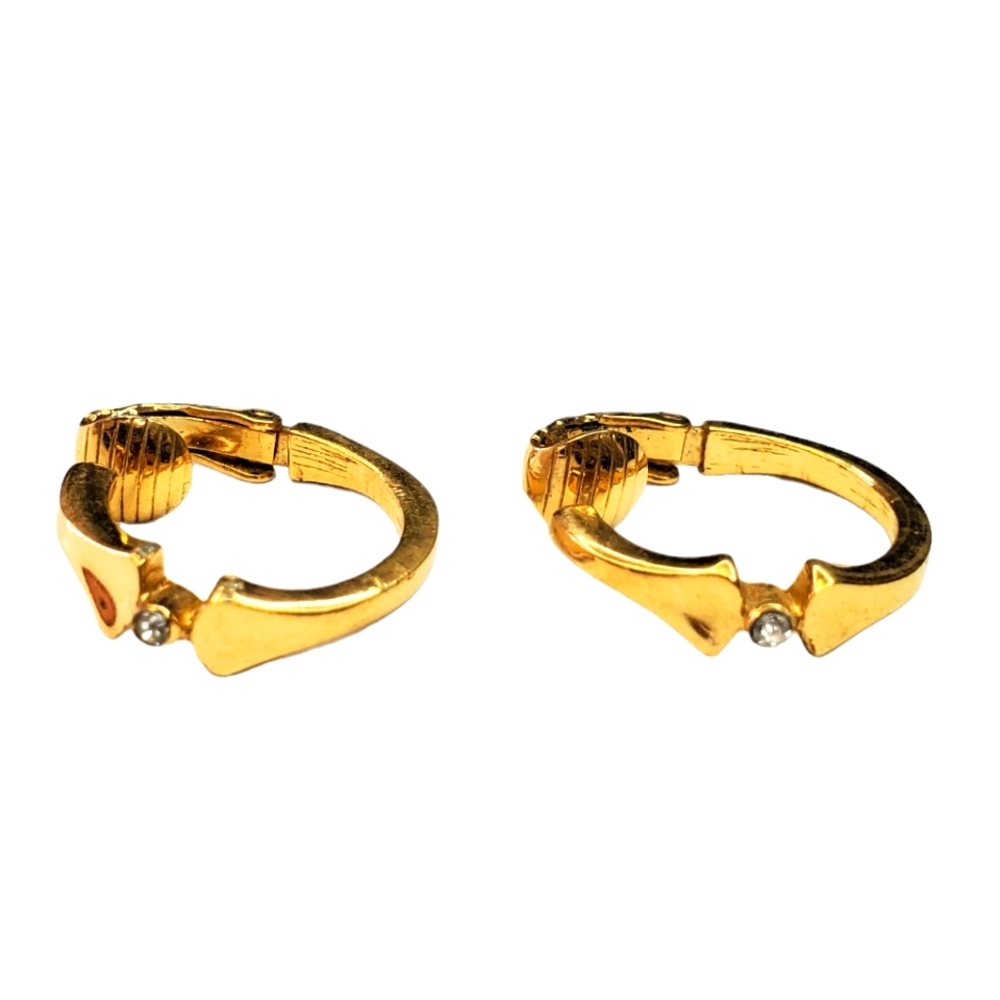 Vintage clip on earrings